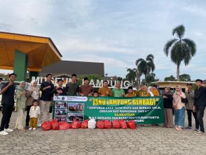 ISNU Provinsi Lampung Berbagi Takjil dan Sembako di Panti Asuhan