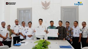 Sinergi Tingkatkan Layanan Terpadu, PT TASPEN KC Bandar Lampung dan Pemkab Lampung Selatan Resmi Perpanjang MoU