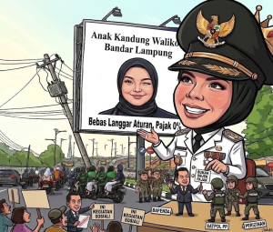 Gila!!! Selain Melanggar Aturan, Baliho Anak Bunda Eva Tidak Berkontribusi