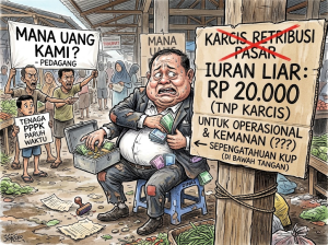 Modus Retribusi Pasar di Lambar Terbongkar
