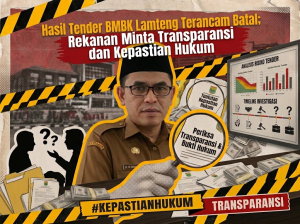 Hasil Tender BMBK Lamteng Terancam Batal, Rekanan Minta Transparansi dan Kepastian Hukum