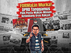 FORMALIN Murka! DPRD Tanggamus Pilih Pesta Makan-Minum Ketimbang Urus Rakyat