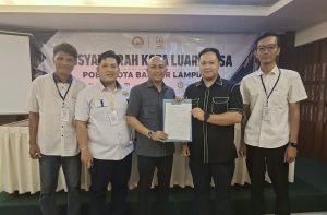 Afrizal Resmi Nakhodai POBSI Bandar Lampung 2026-2030