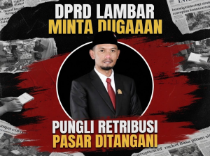 DPRD Lambar Minta Dugaan Pungli Retribusi Pasar Ditangani