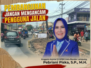 Pembangunan Jangan Mengancam Pengguna Jalan