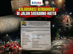‘Kolaborasi Berbahaya’ di Jalan Soekarno-Hatta