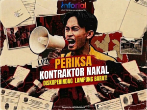 Periksa Kontraktor Nakal Diskoperindag Lampung Barat