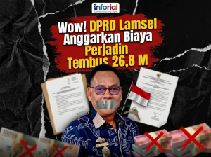 Wow! DPRD Lamsel Anggarkan Biaya Perjadin Tembus 26,8 M