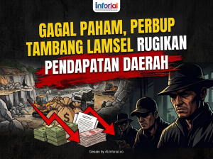 Gagal Paham, Perbup Tambang Lamsel Rugikan Pendapatan Negara