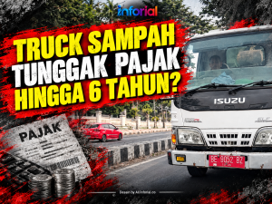 Truck Sampah Tunggak Pajak Hingga 6 Tahun?