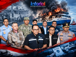 Kemenhub dan Jasa Raharja Kawal Klaim Asuransi Korban Kebakaran KMP Batumandi